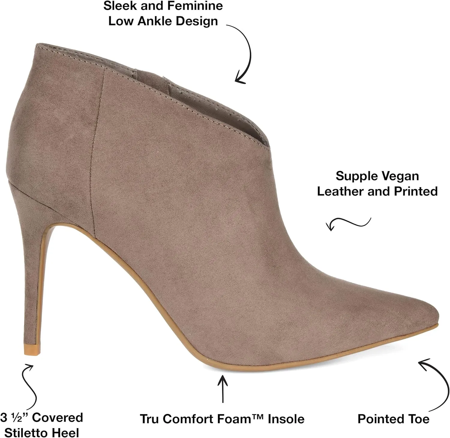Journee Women's Comfort Foam Demmi Booties