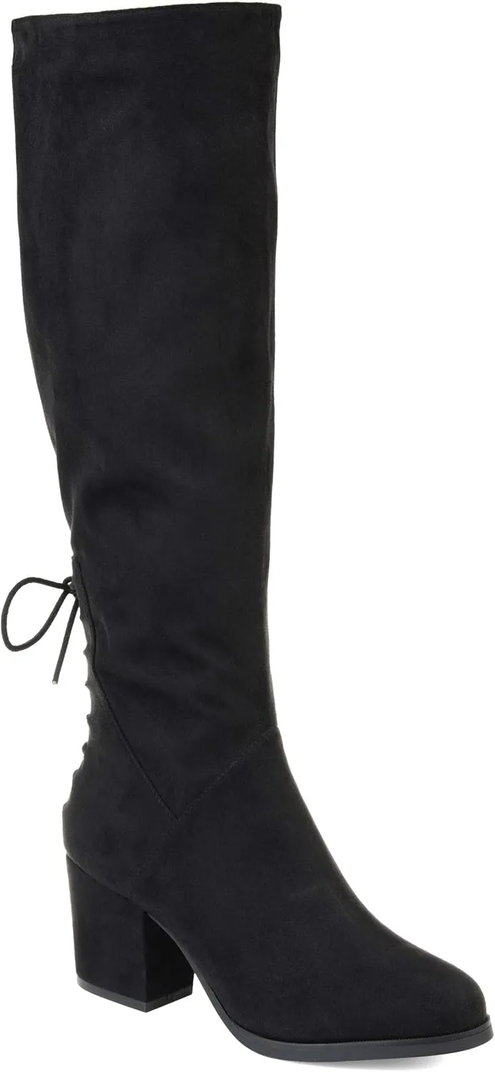 Journee Women's Comfort Foam Extra Wide Calf Leeda Boots