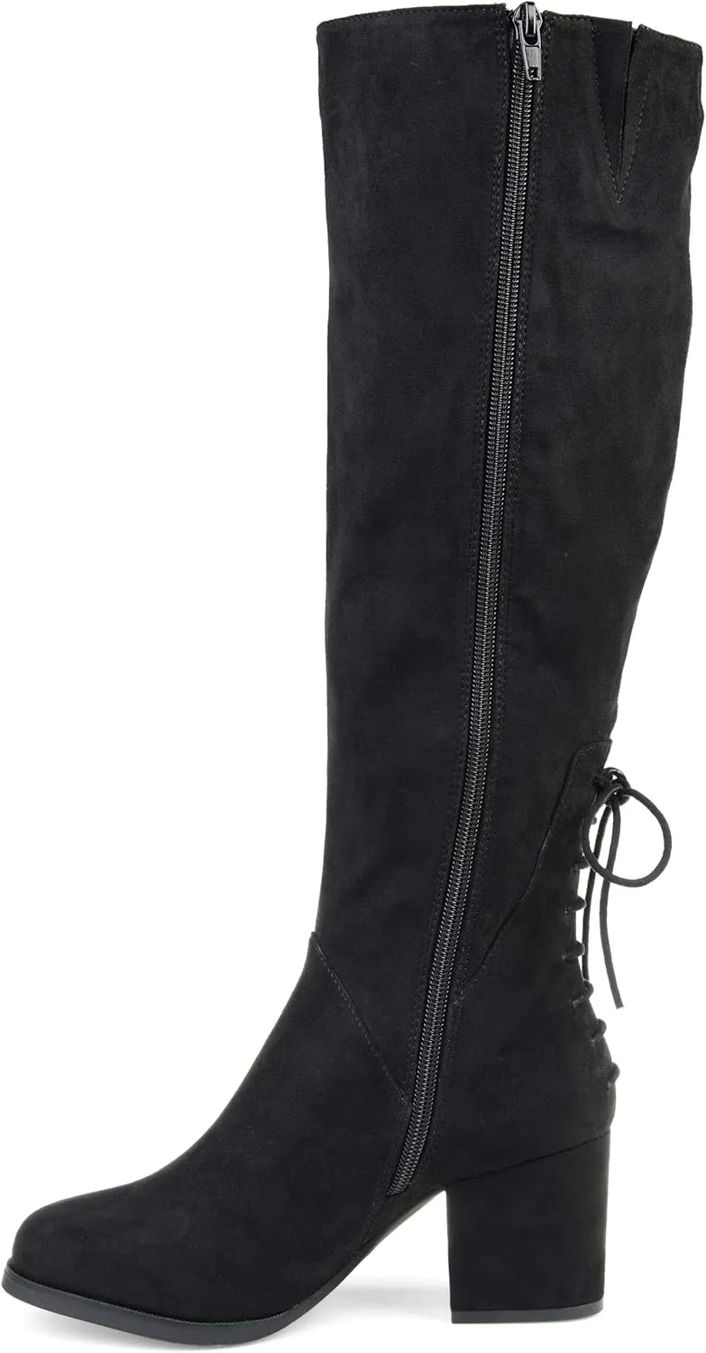 Journee Women's Comfort Foam Extra Wide Calf Leeda Boots