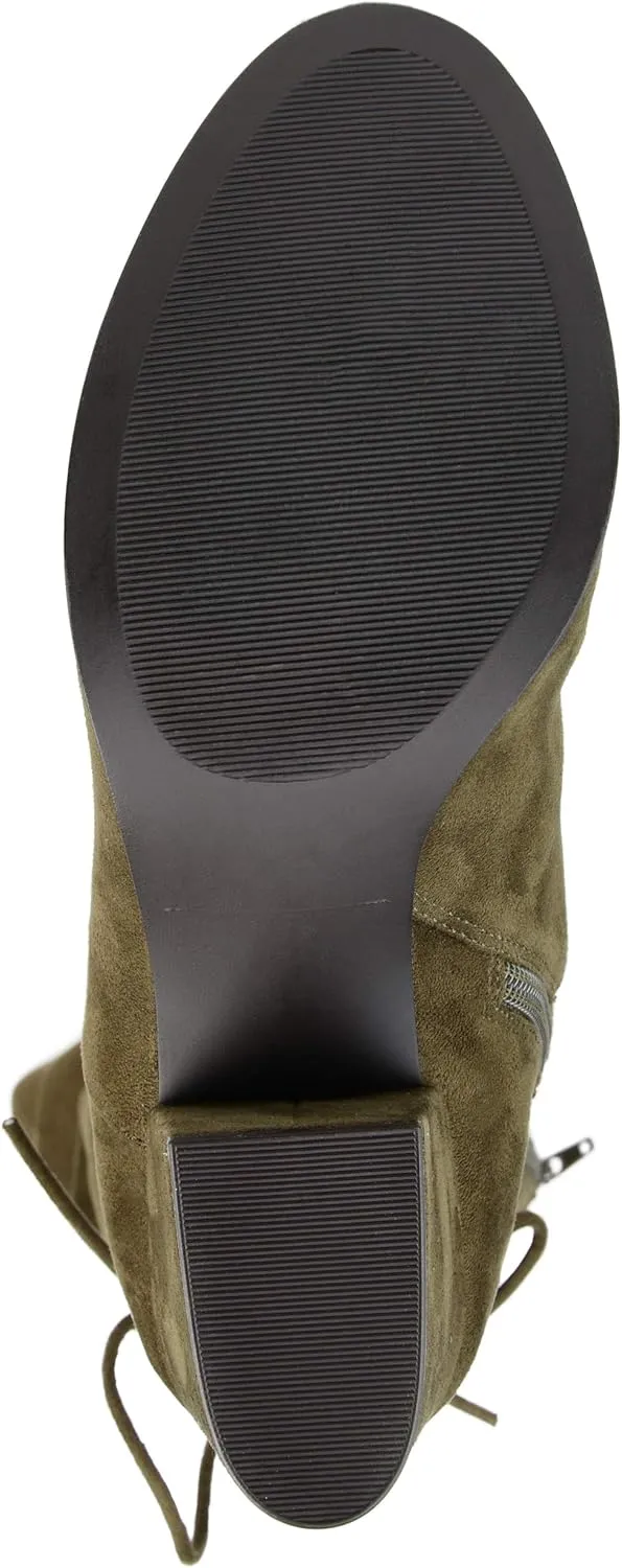 Journee Women's Comfort Foam Extra Wide Calf Leeda Boots