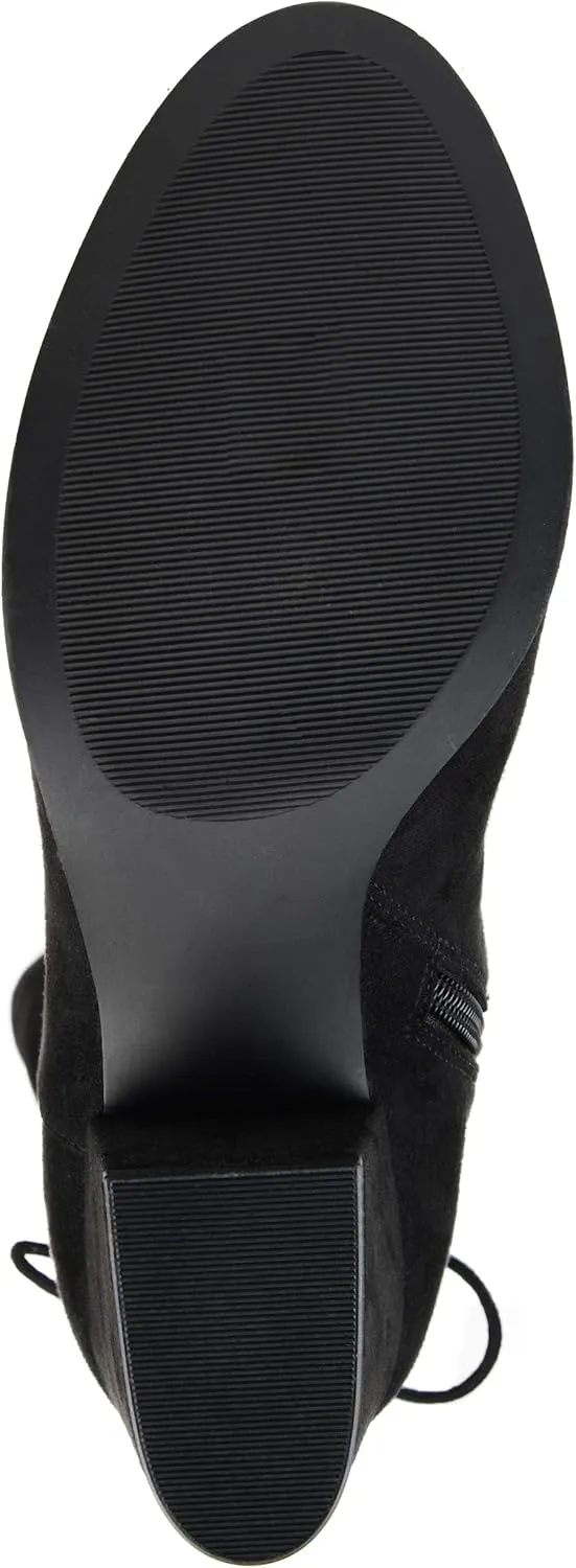 Journee Women's Comfort Foam Extra Wide Calf Leeda Boots