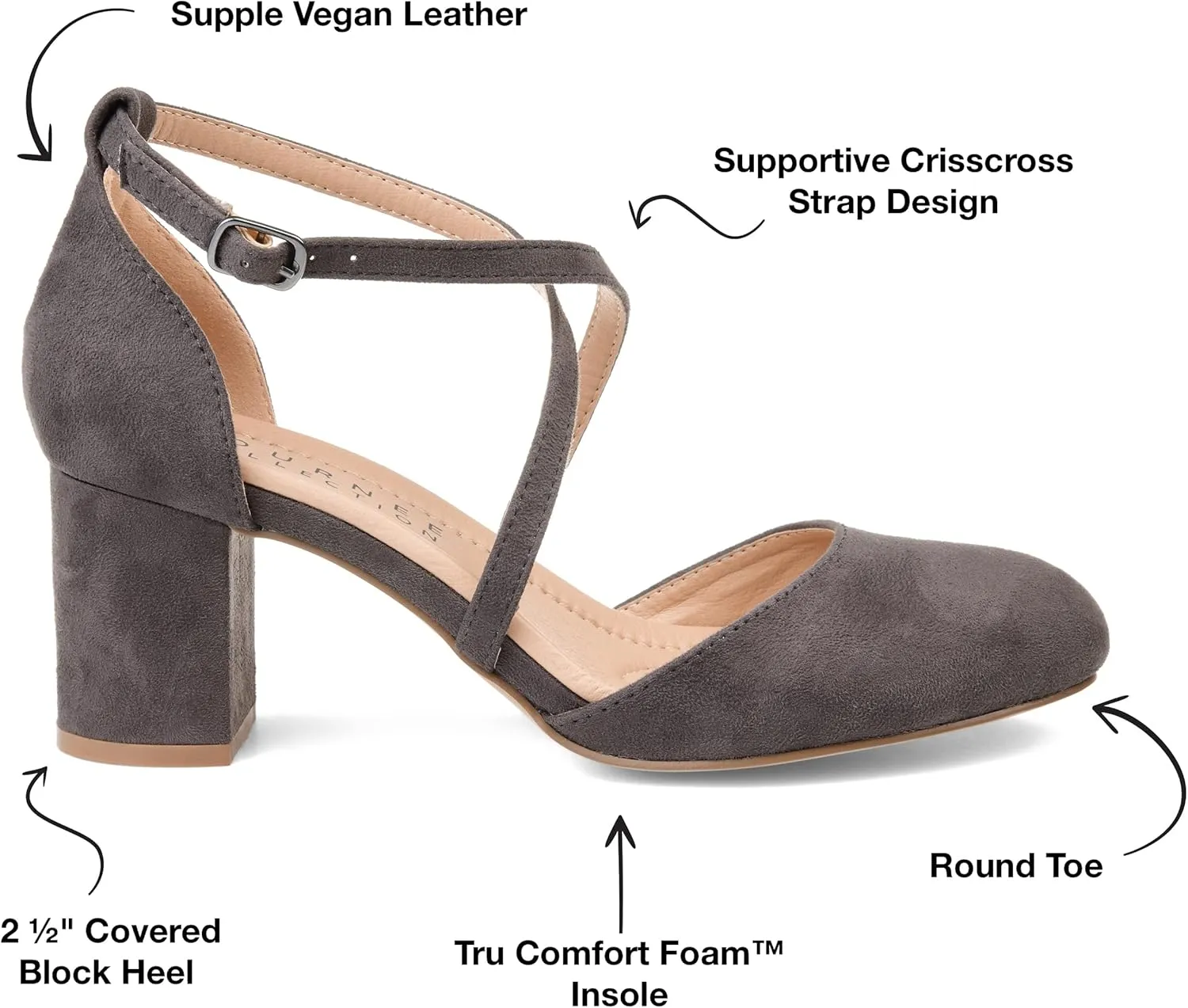 Journee Women's Comfort Foam Foster Pumps