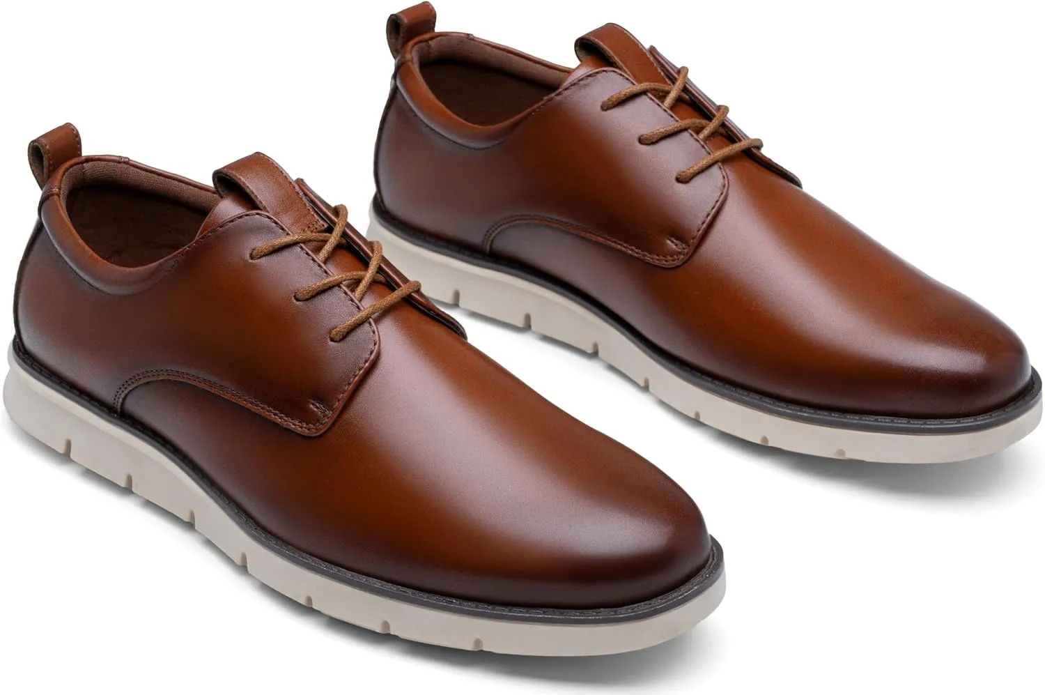 Jousen Men's Dress Shoes Brogue Formal Lace Up Oxfords Shoes
