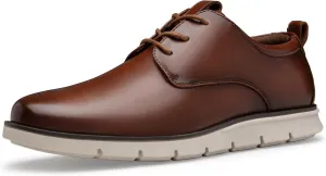 Jousen Men's Dress Shoes Brogue Formal Lace Up Oxfords Shoes