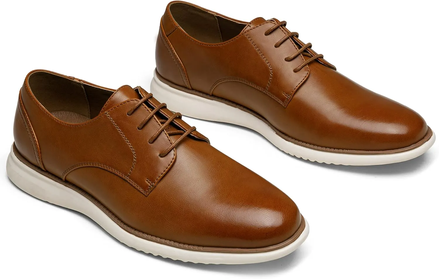 Jousen Men's Dress Shoes Brogue Formal Lace Up Oxfords Shoes