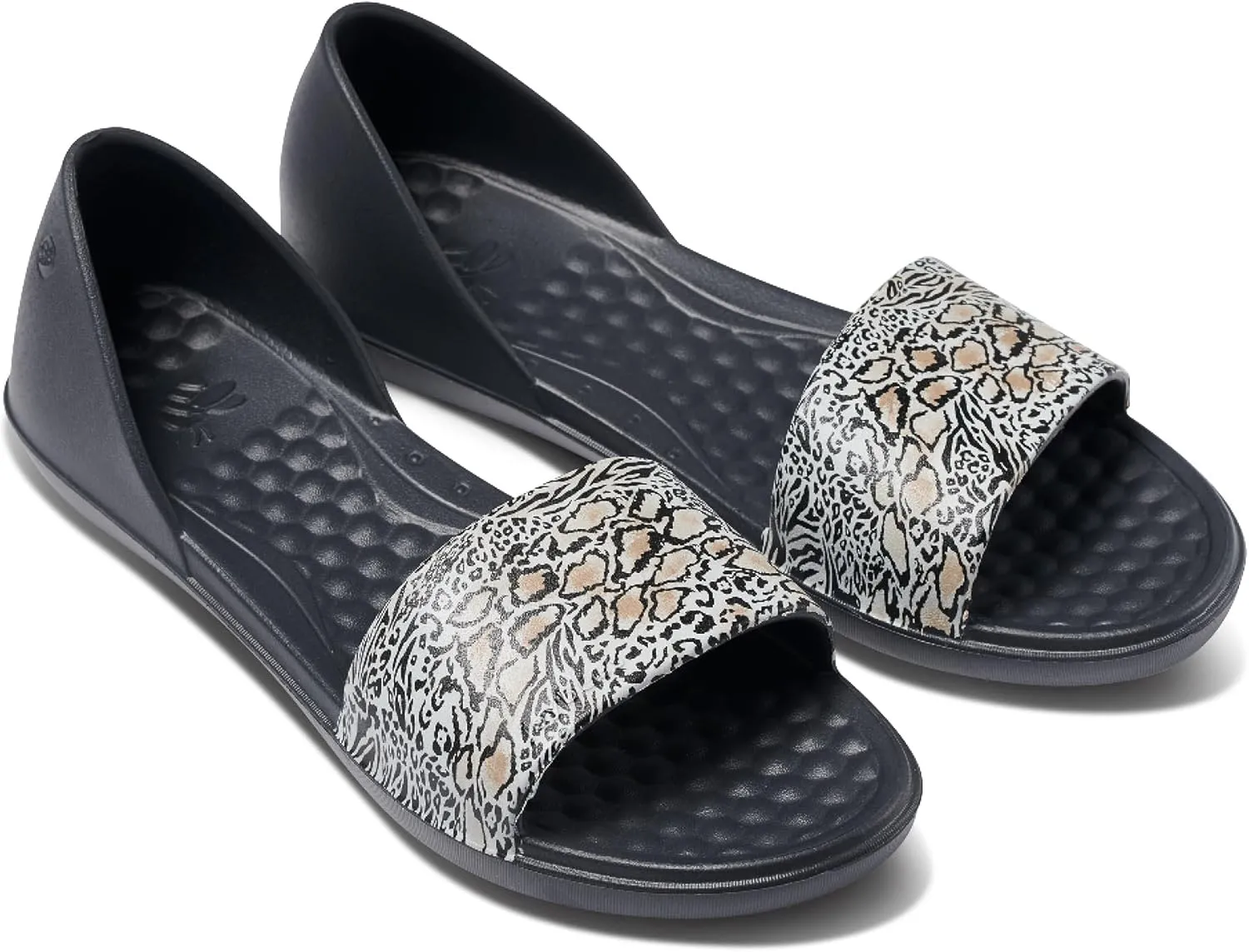 Joybees Women's Friday Flat - Ballet Flats for Women, Cute & Casual Dress Shoes, Comfortable Rubber Foam Sandals for Work, Walking, Waterproof, Non Slip