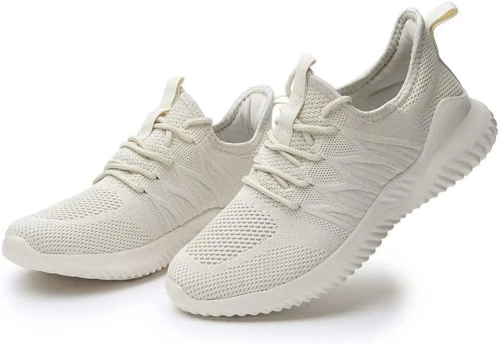 KEEZMZ Womens Ladies Walking Running Shoes Slip On Lightweight Casual Tennis Sneakers Clothes Shoes