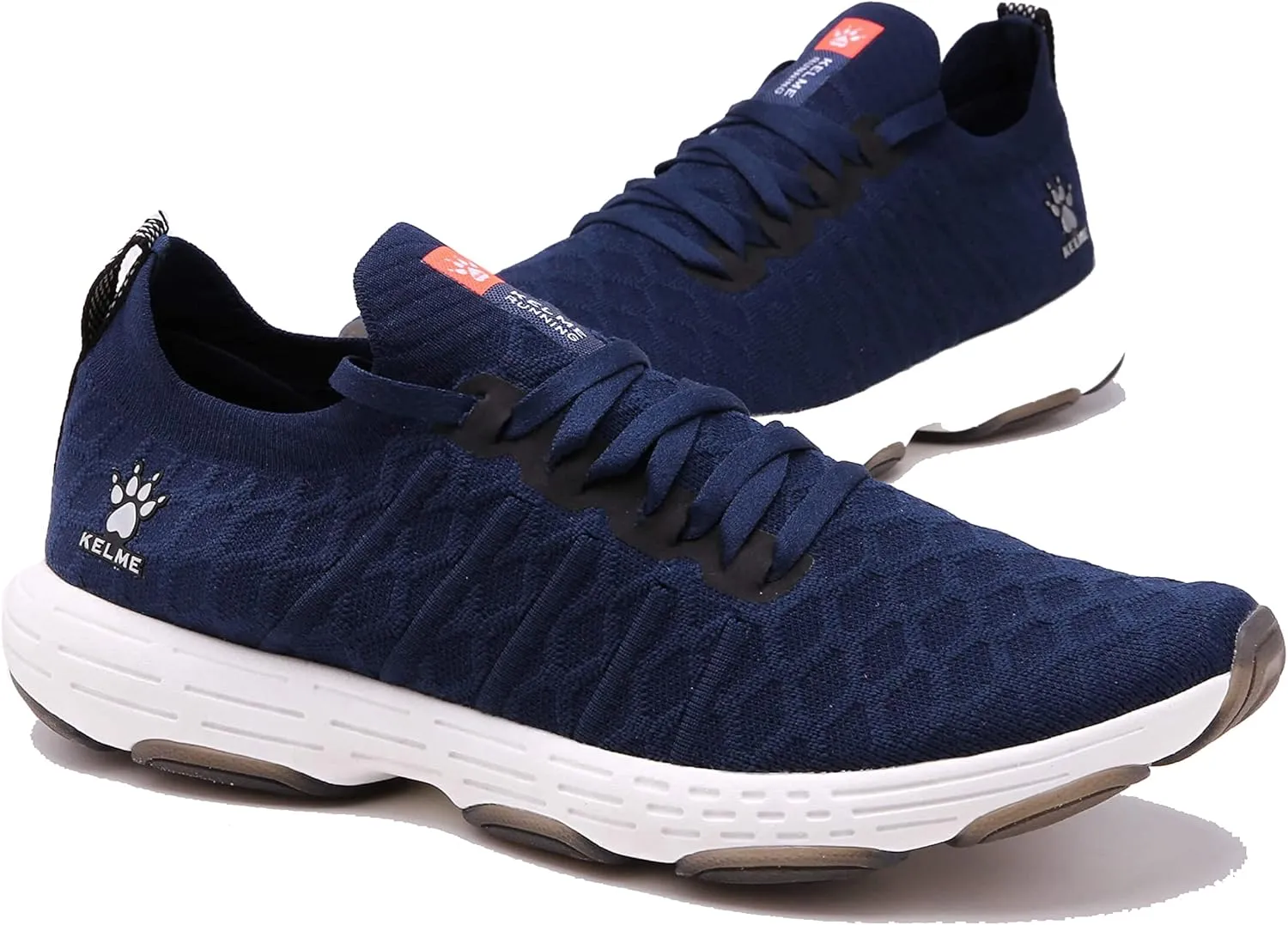 KELME Men's Slip On Running Shoes Athletic Sports Sneakers Comfy Lightweight Workout Walking Gym Cross Trainer Tennis Shoe