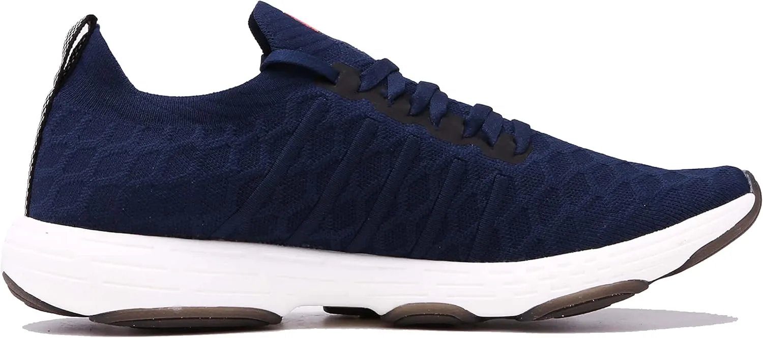 KELME Men's Slip On Running Shoes Athletic Sports Sneakers Comfy Lightweight Workout Walking Gym Cross Trainer Tennis Shoe