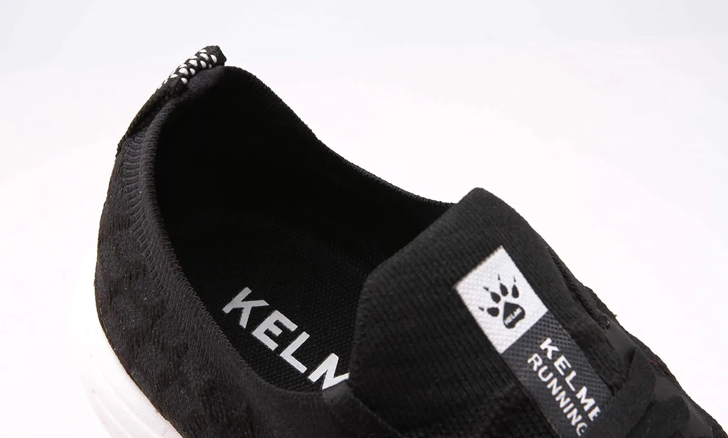 KELME Men's Slip On Running Shoes Athletic Sports Sneakers Comfy Lightweight Workout Walking Gym Cross Trainer Tennis Shoe