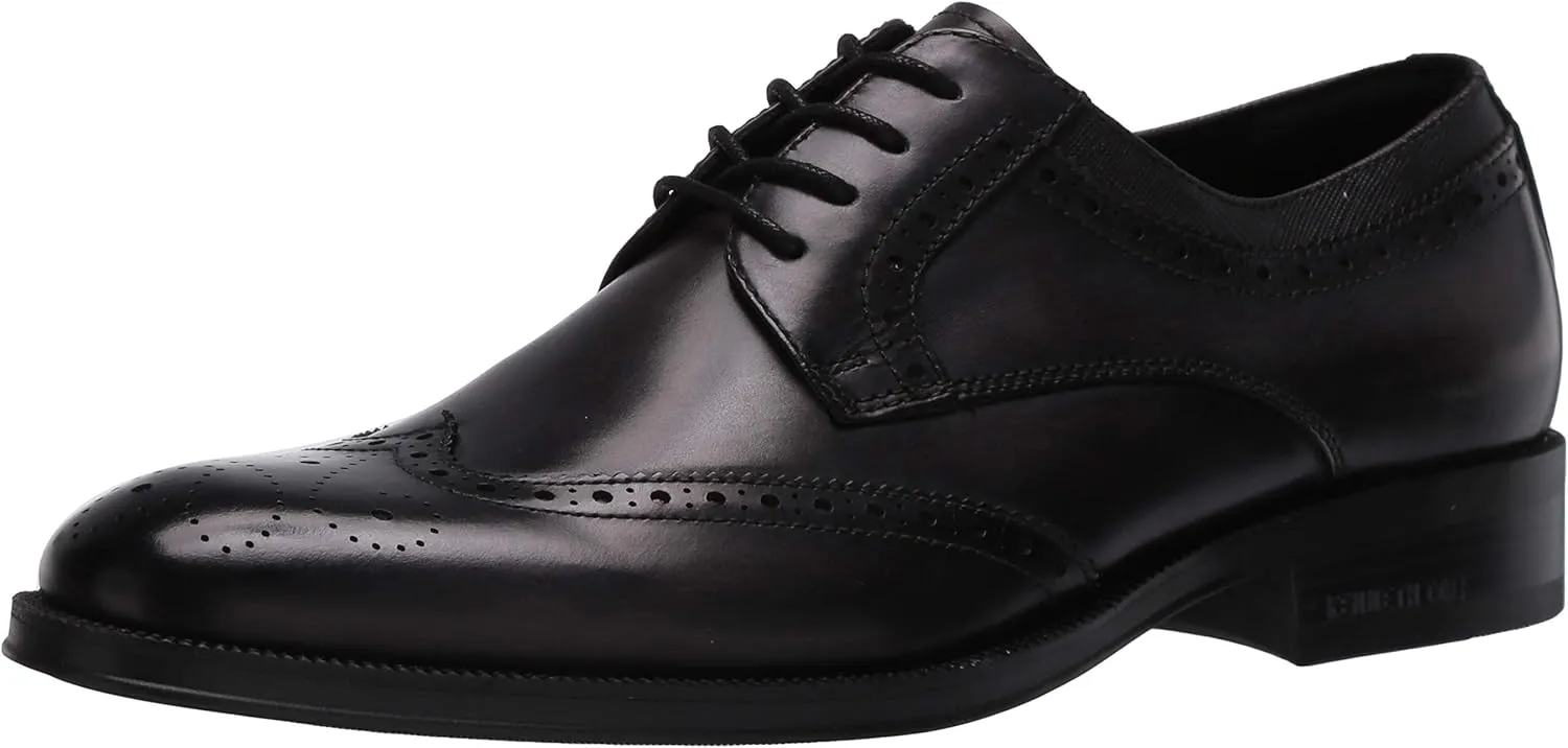 Kenneth Cole Men's Brock Wing Tip Lace Up Oxford