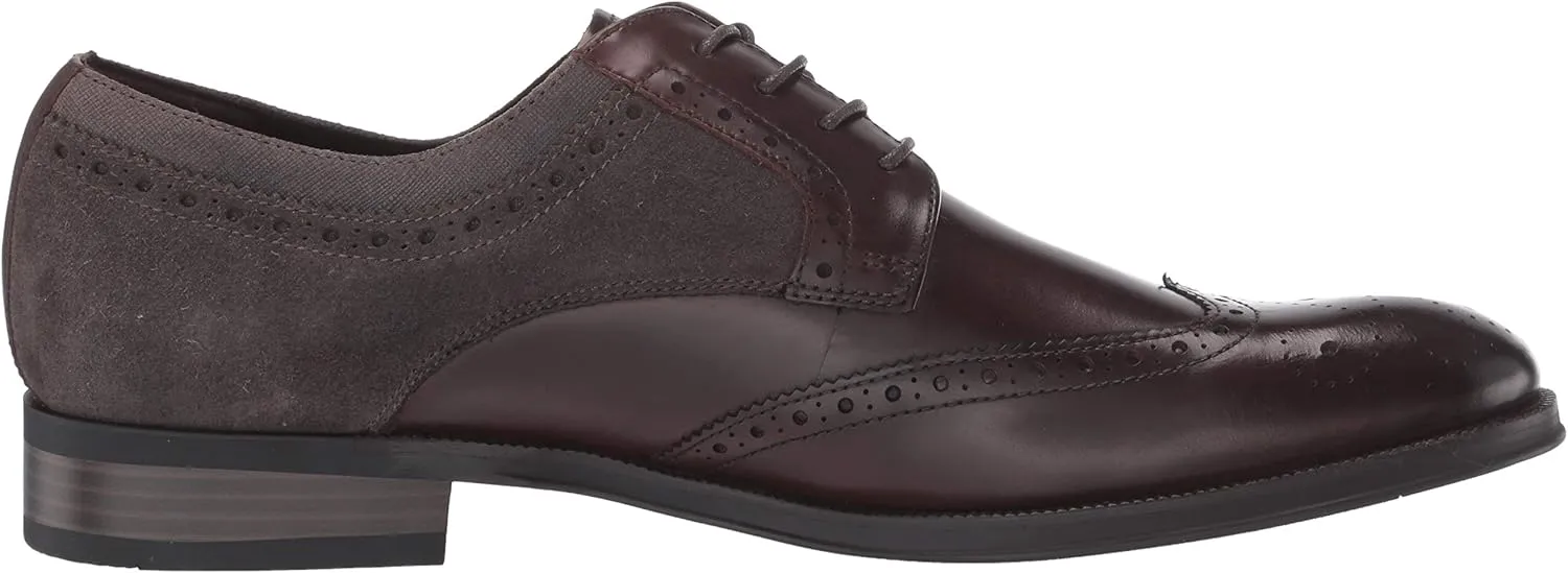 Kenneth Cole New York Men's Brock Wing Tip Lace Up Oxford