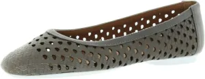 Kenneth Cole New York Women's Eugene Travel Ballet Woven Flat