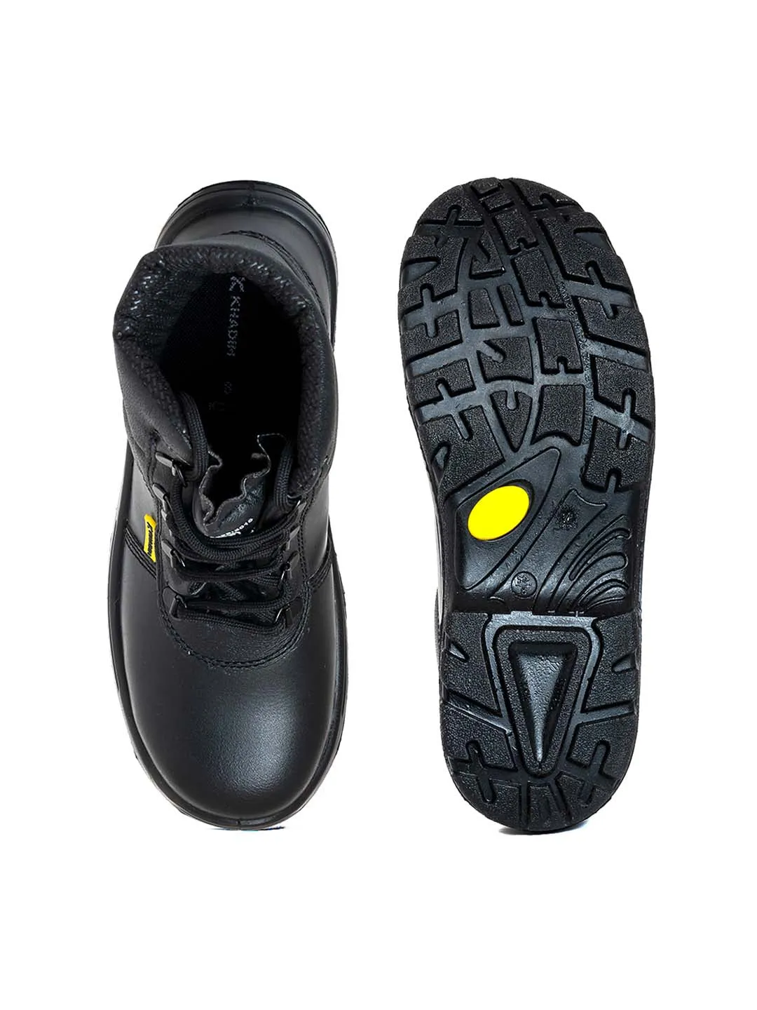 Khadim Leather Industrial Labour Safety Shoe for Men