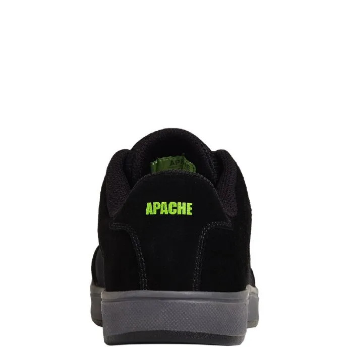 KICK Black Suede Cupsole Safety Trainer