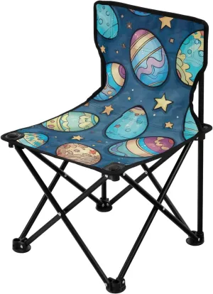 Kigai Folding Camping Chair Heavy Duty Chair Ultralight Compact Portable Beach Chair for Outdoor Camp, Hiking, Travel, Beach, Sporting Event and Picnic, Easter Egg