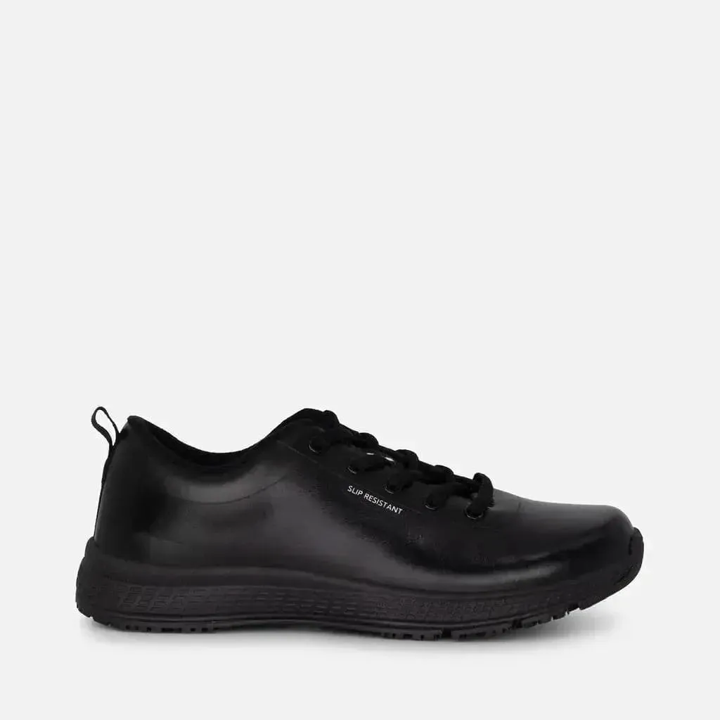 KingGee Women's Leather Slip Resistant Nursing Shoe K22300