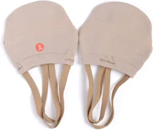 Knitted Half Sole Toe Shoes Socks for Professional Rhythmic Gymnastic Competition or Ballet Dance