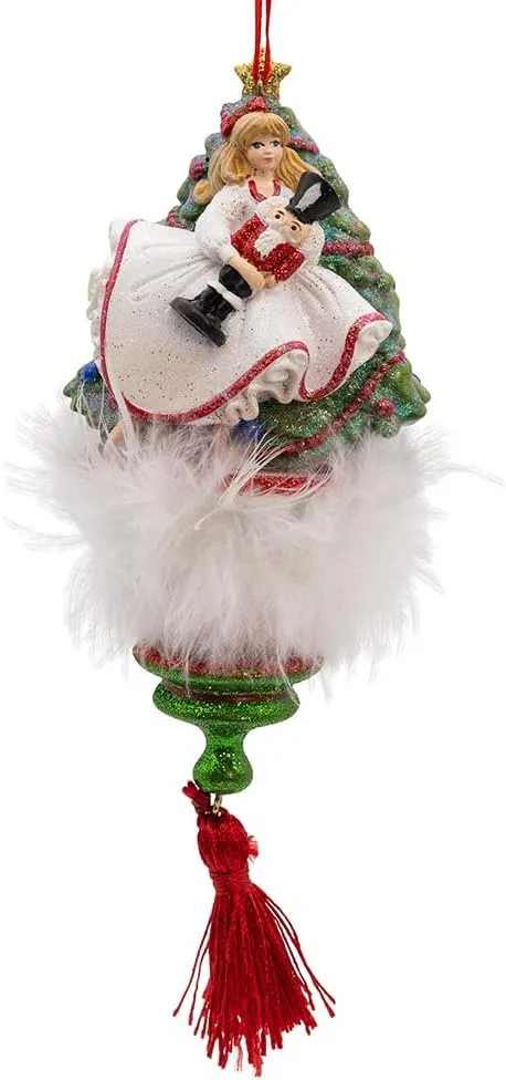 Kurt Adler 8-inch Holly Hats™ Clara Ornament