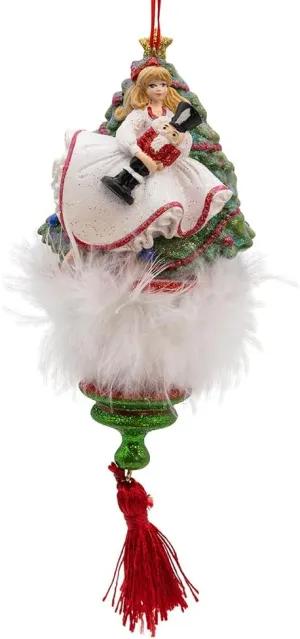 Kurt Adler 8-inch Holly Hats™ Clara Ornament