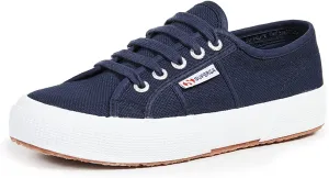 Lace Up Navy Superga Breathable Sneakers Cotu 2750 Augmented reality Members-only Low Top Unisex Rounded Toe