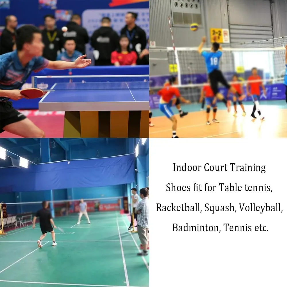 Ladies Badminton Tennis Shoes Non Slip Comfort Table Tennis Volleyball Sport Shoes Indoor Court Pickleball Shoes