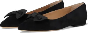Lauren Ralph Lauren Women's Londyn Bow-Trim Suede Ballet Flat