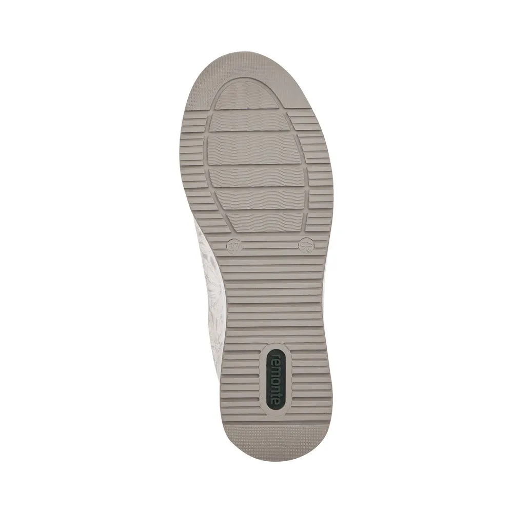 LDS WEDGE LACED SHOE* - SILVER