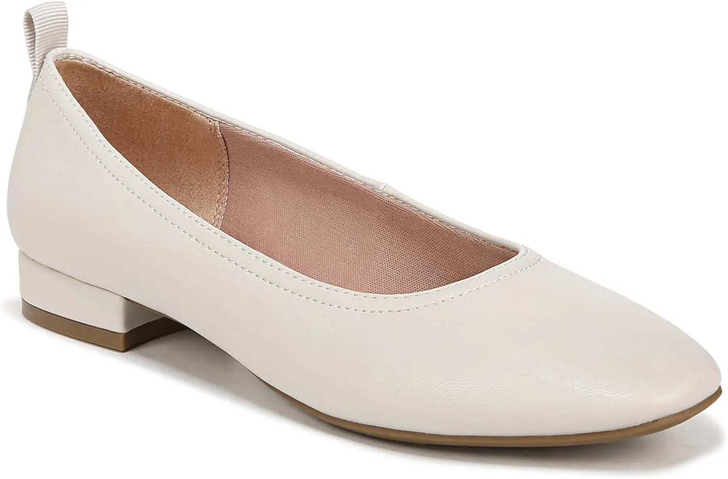 LifeStride Womens Cameo Slip On Flats - Beige