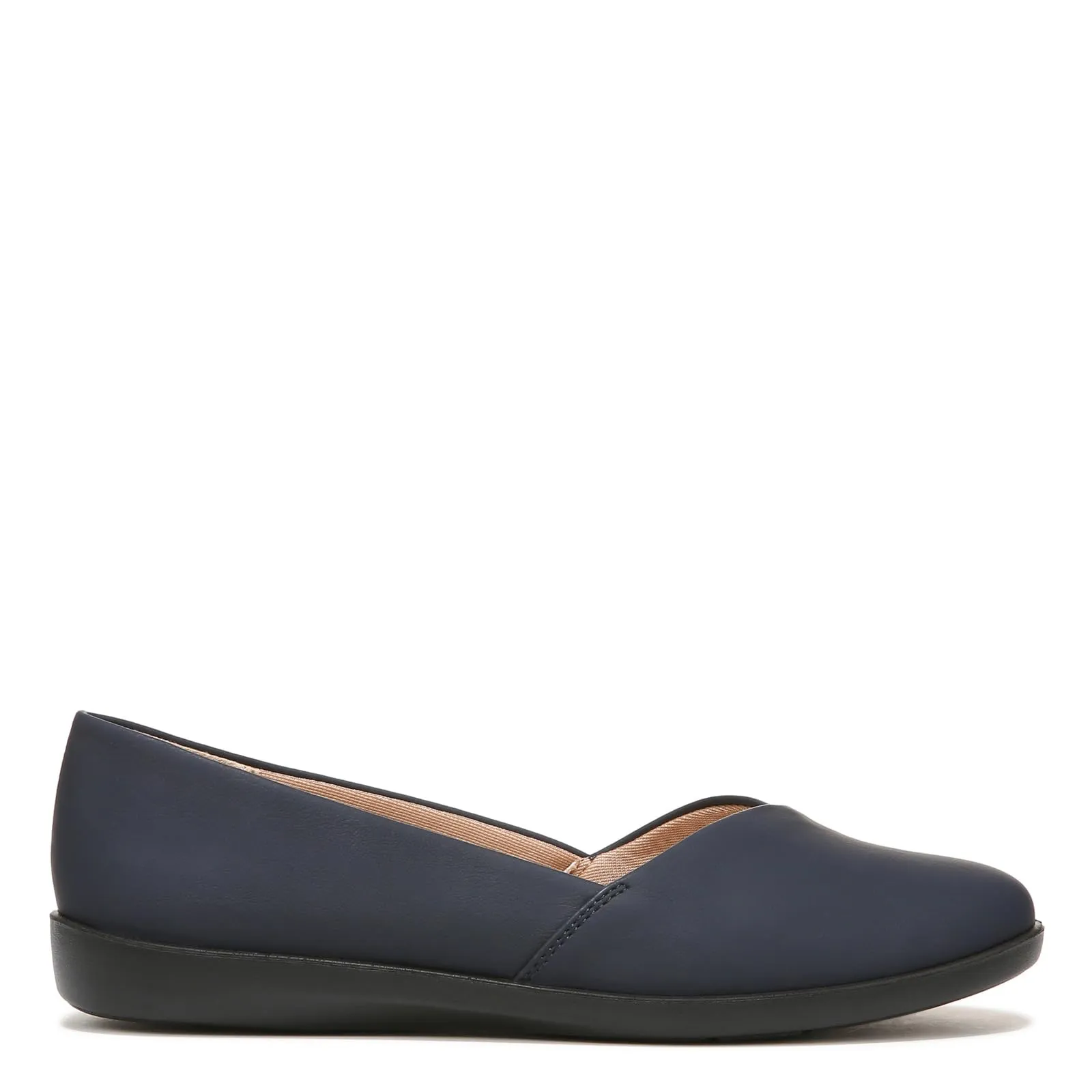 LifeStride Womens Notorious Ballet Flat Lux Navy 6.5 W