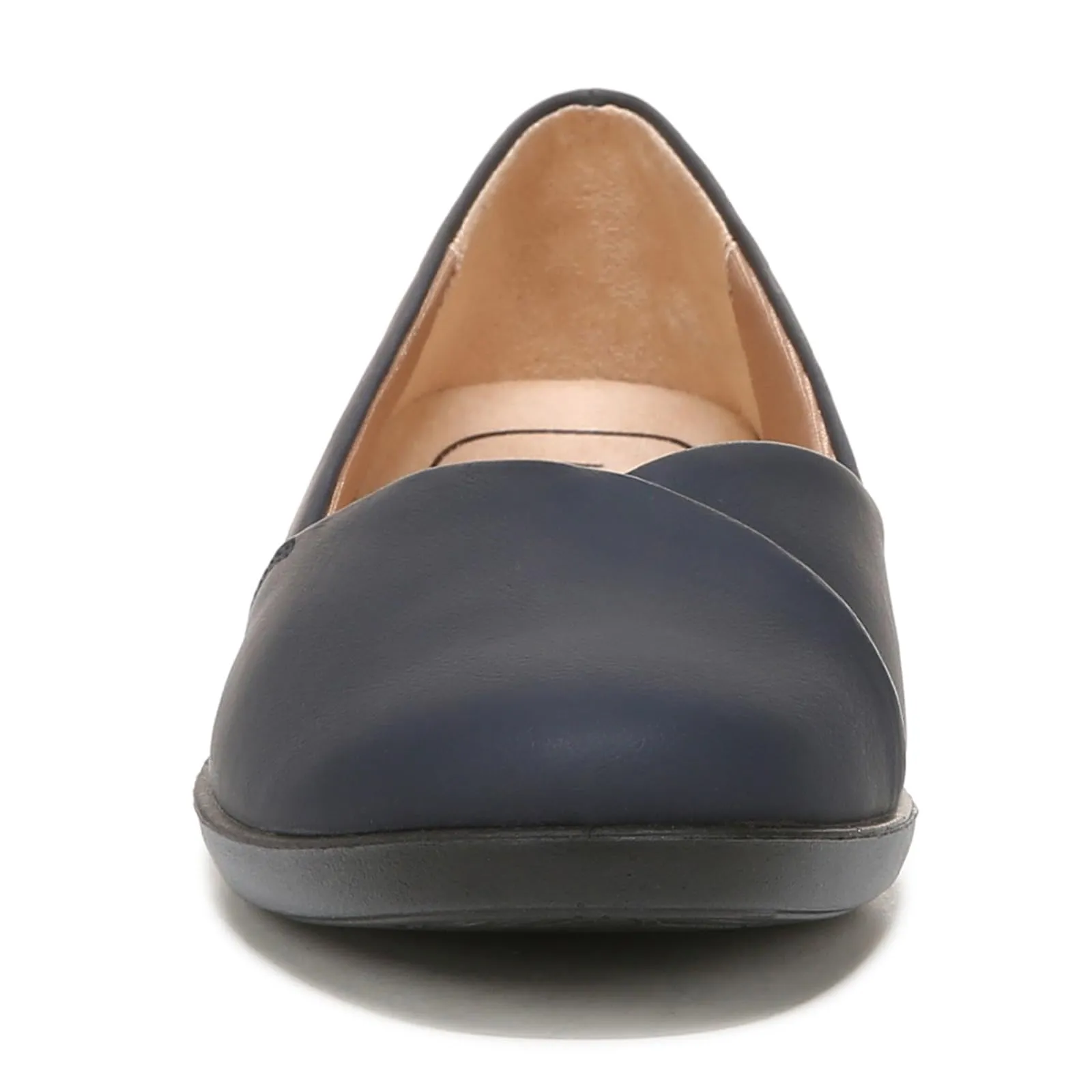 LifeStride Womens Notorious Ballet Flat Lux Navy 6.5 W