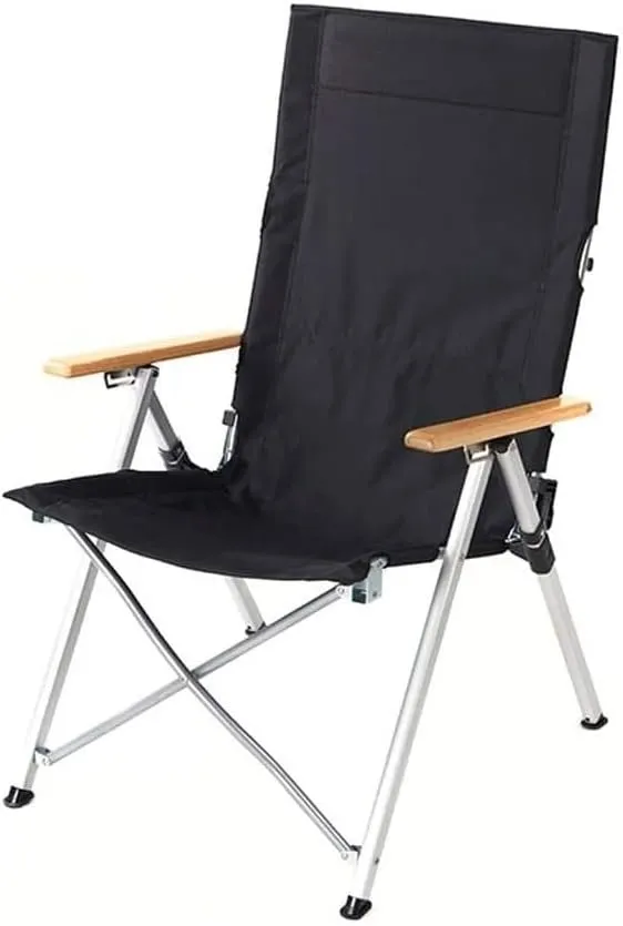 Lightweight Camping Chair Outdoor Camping Chair Portable Folding Recliner Beach Chair Self-Driving Fishing Chair Sports Chair Outdoor Hiking