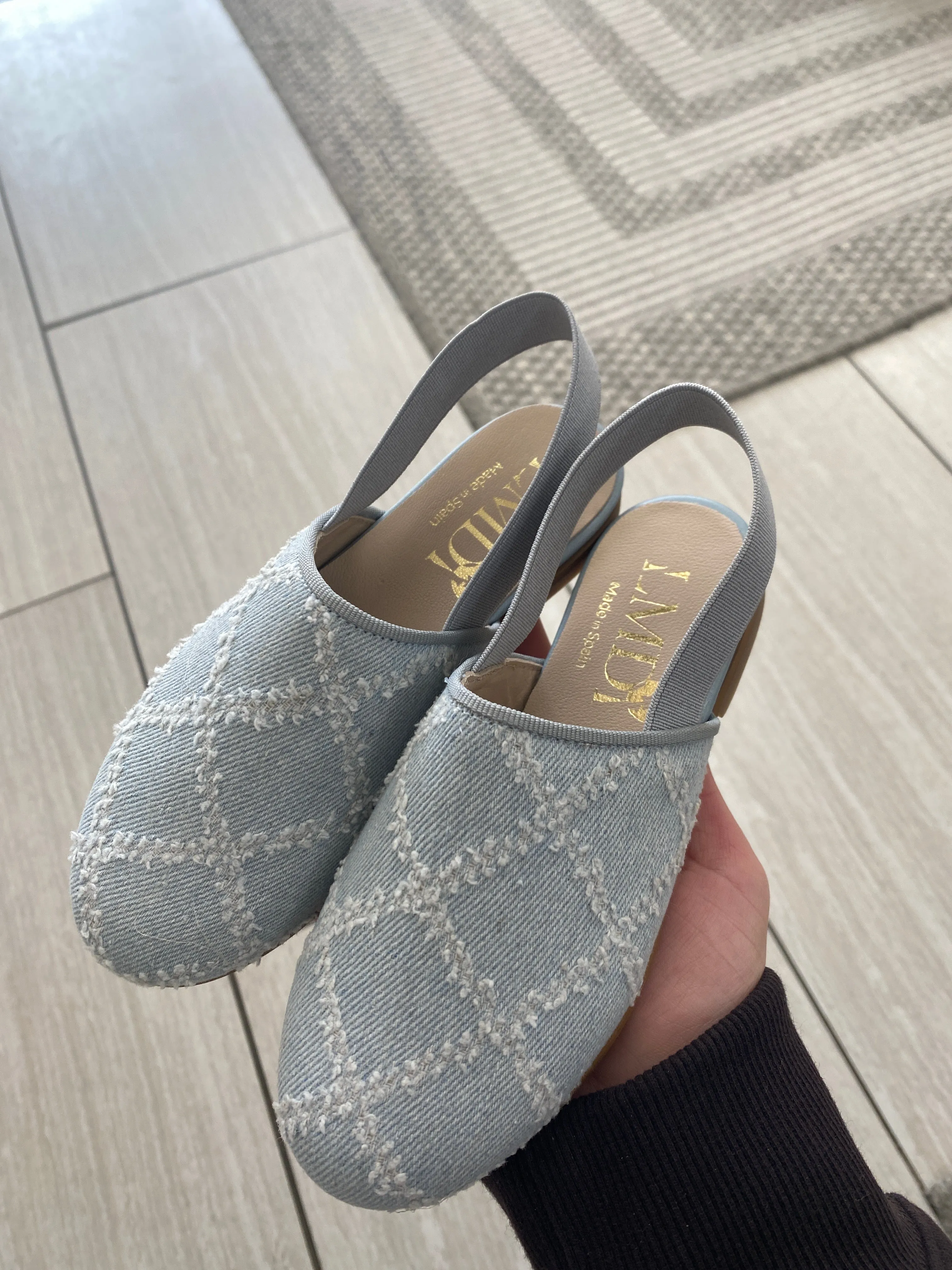 LMDI Denim Mule