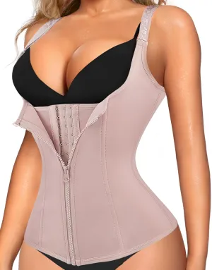 LODAY Waist Trainer Corset for Women Tummy Control Sport Workout Body Shaper Black