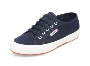 Low White Navy Rounded Up Flash sale Lace Sneakers Breathable Toe Top One-time offer Cotu 2750 Superga