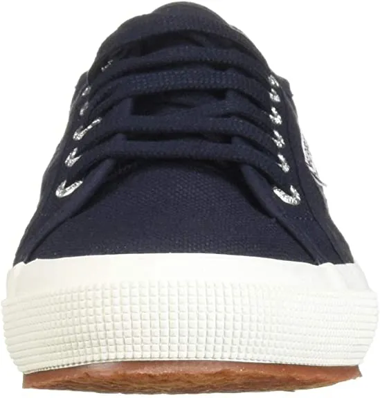 Low White Navy Rounded Up Flash sale Lace Sneakers Breathable Toe Top One-time offer Cotu 2750 Superga