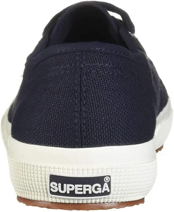 Low White Navy Rounded Up Flash sale Lace Sneakers Breathable Toe Top One-time offer Cotu 2750 Superga