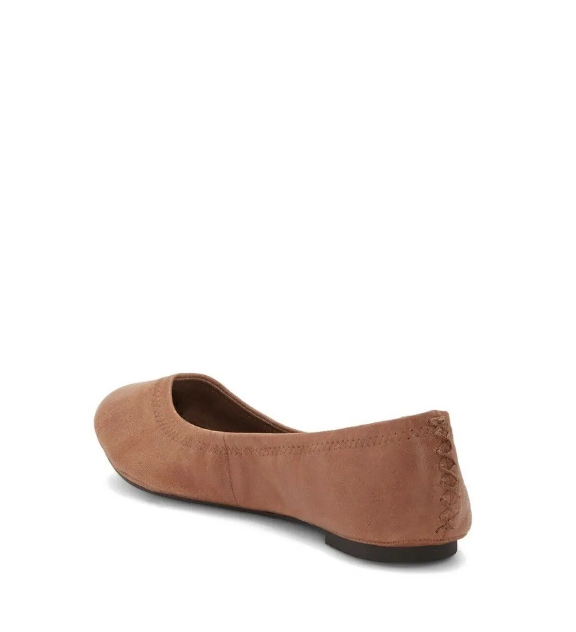 Lucky Brand Ballet Flats Womens 9M Emmie Slip On Color Bourbon