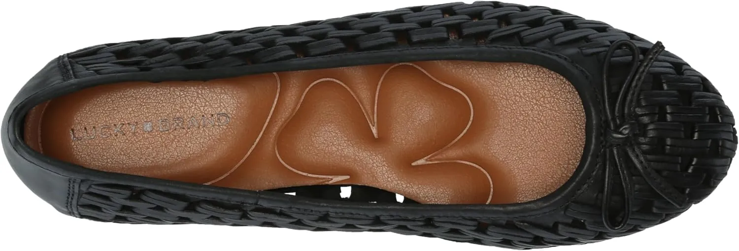 Lucky Brand Women's Mogeni Woven Ballet Flat