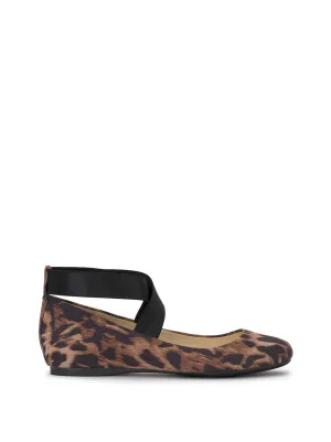 Mandayss Ballet Flat in Leopard