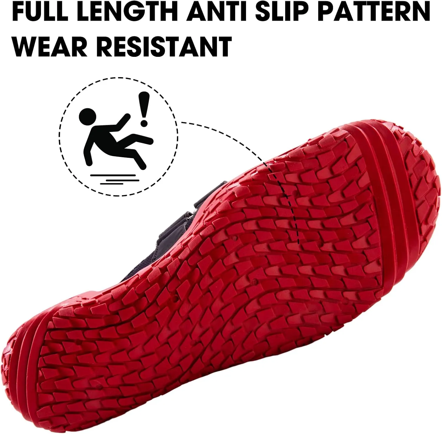 MANUEKLEAR Deadlift Shoes - Weight Lifting Shoes for Men Women - Weightlifting Squat Shoes Fitness Cross-Trainer Barefoot Gym Training Sneakers