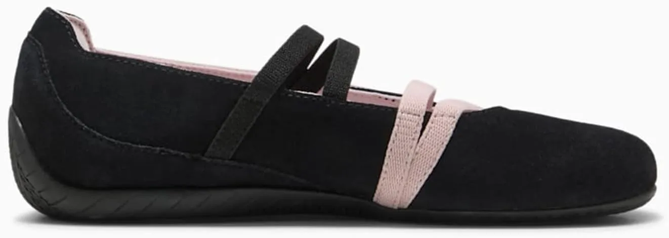 MAVMAX Women's Ballet Flats Suede Ballerina Sneakers for Women Casual Sneakers Ballet with Elastic for Comfortable Outgoing Work