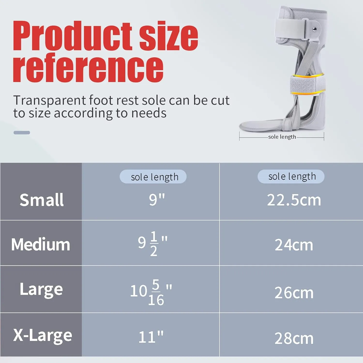 Medical AFO Foot Drop Brace - Drop Foot Braces for Walking - AFO Brace Walking with Shoe - Ankle Foot Orthosis for Stroke - Drop Foot Stabilizer Support for Men & Women Small-Left (Comfort)