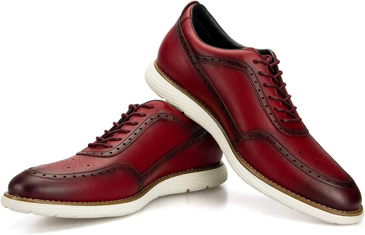 Meijiana Men's Oxford Shoes Dress Shoes Men's Lightweight lace-up Fashion Shoes