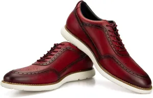 Meijiana Men's Oxford Shoes Dress Shoes Men's Lightweight lace-up Fashion Shoes