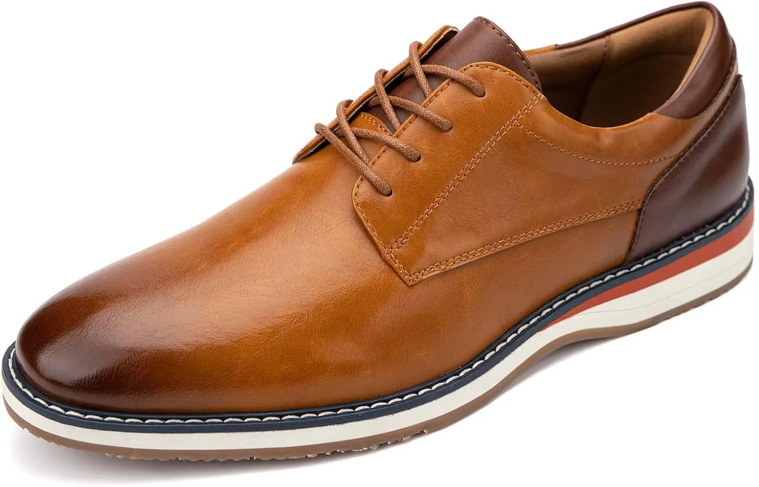 Meijiana Men's Oxfords Casual Dress Shoes Leather Lace Up Shoes for Men Business Oxford Shoes
