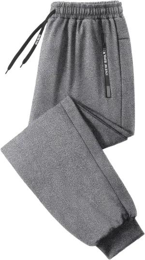 Men Lightweight Jogging Pant Combat Cargo Work Joggers Loose Sport Casual Sweatpant Solid Color Pant