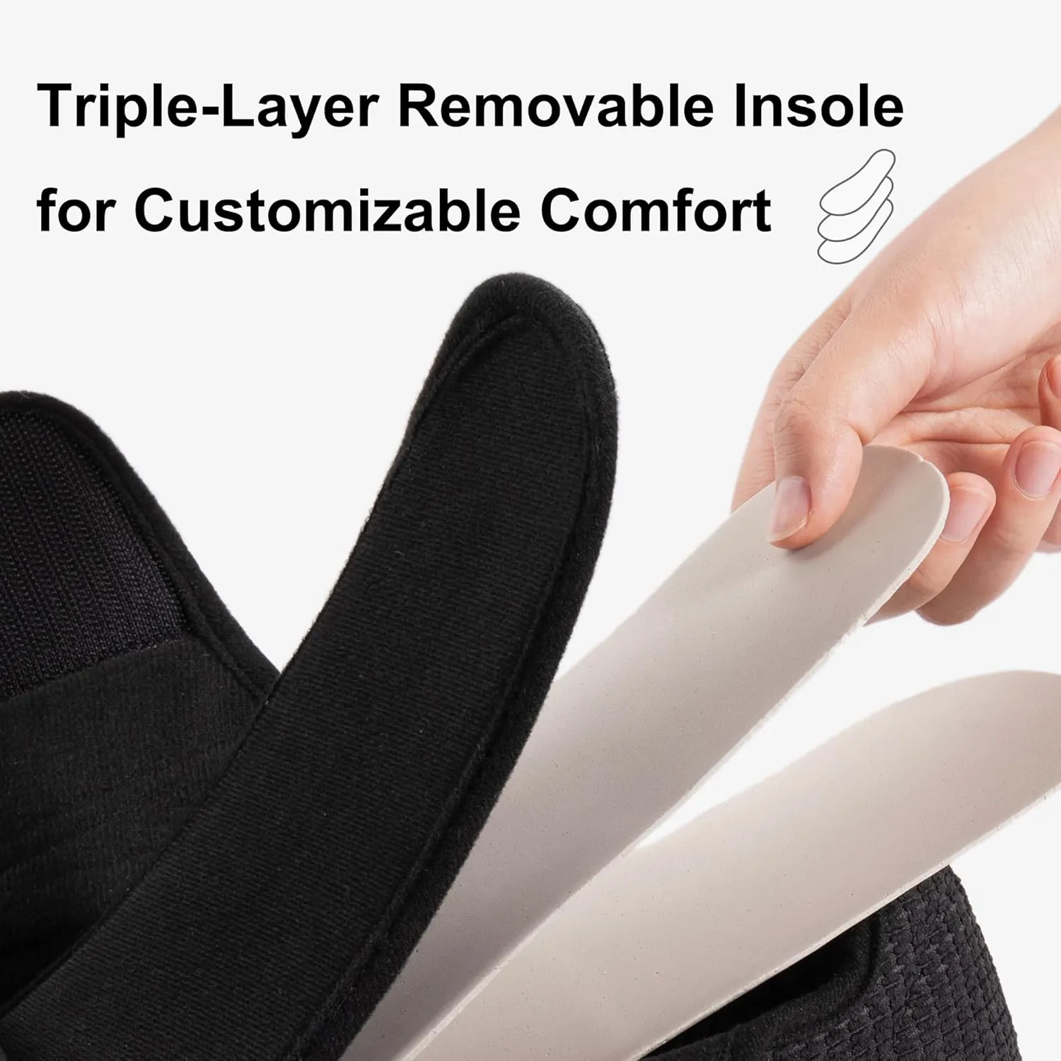 Men's Adaptive Wide Width Diabetic Comfort Slipper Shoe