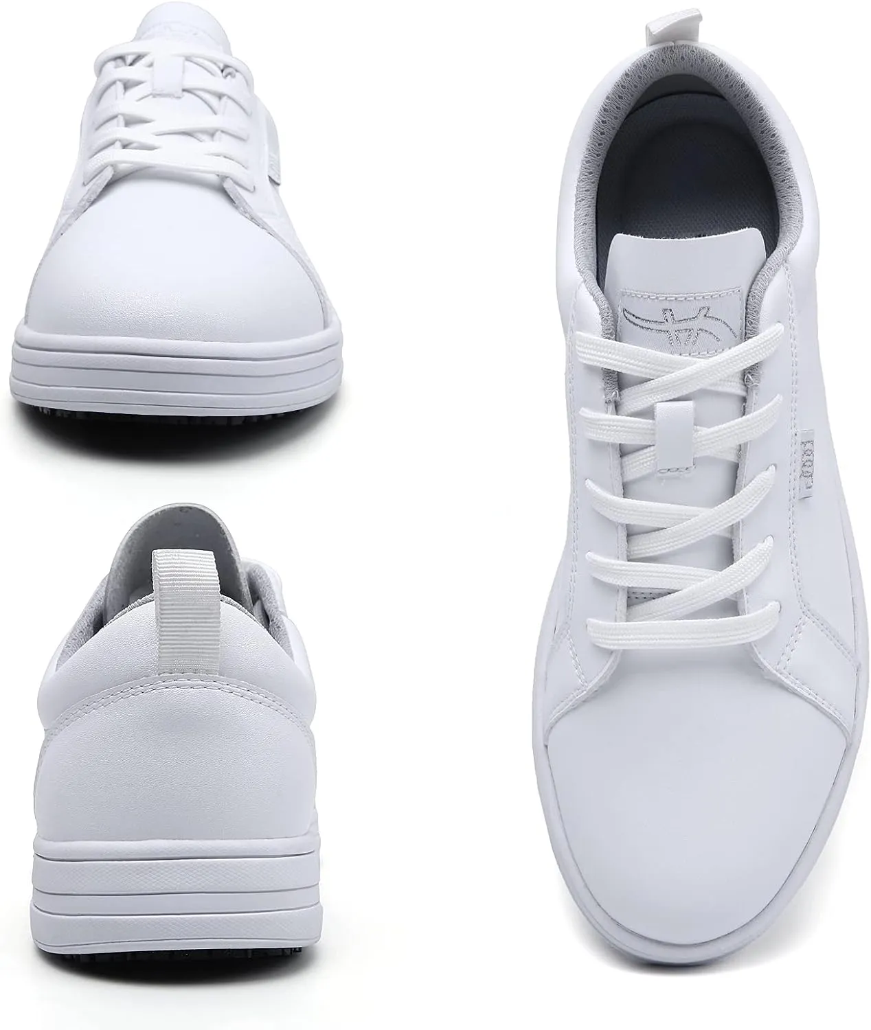 Men's and Women's Non Slip Work Shoes - Slip Resistant Food Service Chef Nursing Shoes