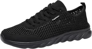 Men's Breathable Stretch Workout Shoes Breathable Mesh Comfortable Tennis Shoe Men's Breathable Barefoot Shoes